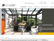 Tablet Screenshot of glalum.de
